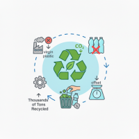 Offsetting Thousands of Tons of Virgin Plastic